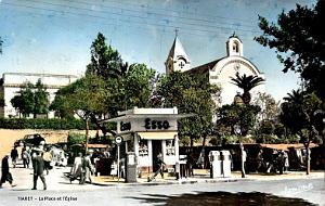 TIZI-OUZOU - PLACE ET EGLISE